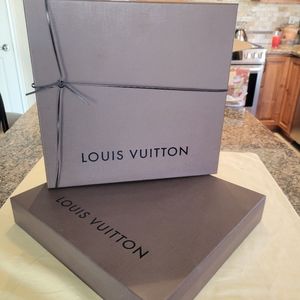 SET LOUIS VUITTON EMPTY GIFT BOXES - AUTHENTIC